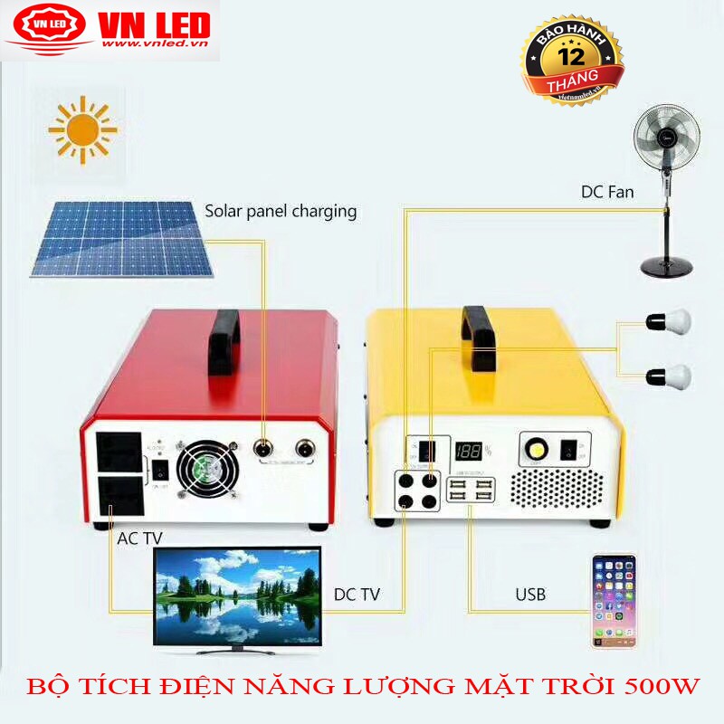 Mua Bộ Kích Điện Năng Lượng Mặt Trời 500W ở đâu