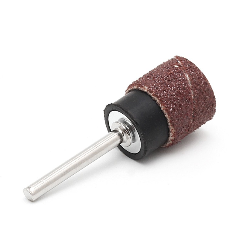 Bộ 10 đầu mài nhám 120# 12.5mm và trục quay 3.17mm tiện dụng để làm móng