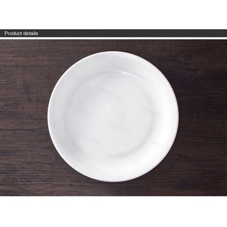 Đĩa Bằng Sứ Xương Nhiều Cỡ Cao Cấp
