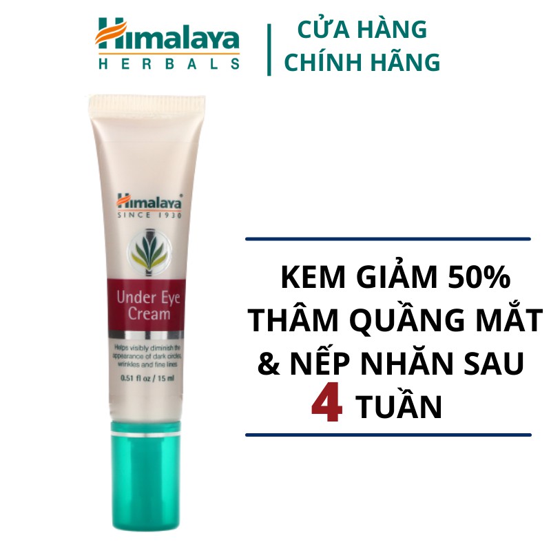 Ảnh Combo dưỡng ẩm cho mắt và môi Himalaya Under Eye Cream 15g & Himalaya Lip Balm 10g 2