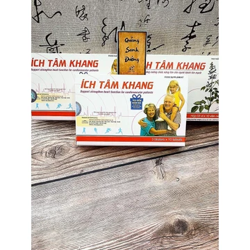 Ích Tâm Khang - Hỗ Trợ Tăng Cường Sức Khỏe Tim Mạch