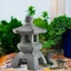 Đèn lồng CAST Handmade Craft Powered Zen Đồ trang trí bằng đá nhựa Đèn lồng chùa