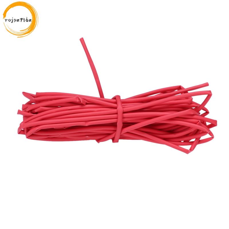 Bọc dây 1mm Đường kính Ống co nhiệt màu đỏ Ống co nhiệt 4 mét
