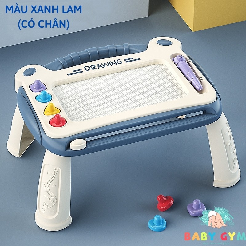 Bảng vẽ tự xóa có chân thông minh cho bé, bảng từ tính tập viết, tập vẽ cho bé, bảng vẽ điện tử - PUPU HOUSE