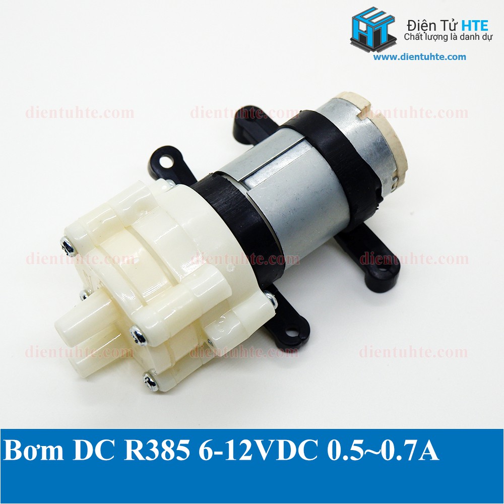 Động cơ bơm DC R385 6-12V [HTE Quy Nhơn CN2] | Shopee Việt Nam