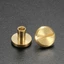 GUSTAVA 10 Chiếc 5 / 6.5 / 8 Mm Chắc Chắn Bu Lông Móng Tay DIY Quần Áo / Túi / Giày Đồng Thau Móng Tay Đầu Tròn Vít