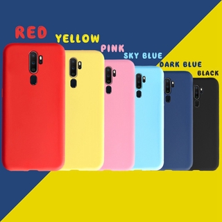 Ốp Điện Thoại Silicon Mềm Màu Trơn Cho Oppo A37 A71 A52 A92 A3S A5 Ax5 Ax7 A7 A5S A9 2020
