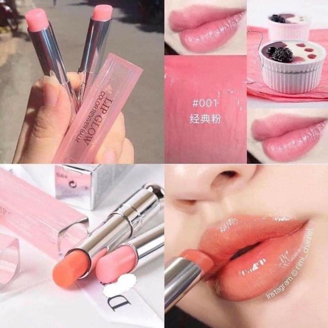 Dior lip on sale glow 001 004