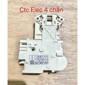 Công tắc cửa máy giặt Electrolux 4 chân