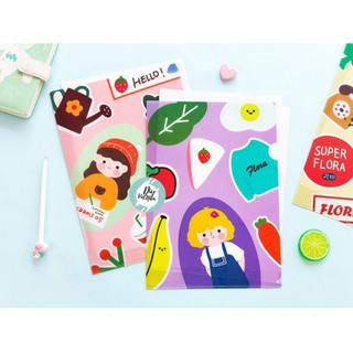 BÌA ĐỰNG HỒ SƠ A4 FLORA