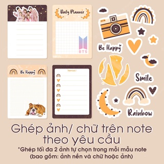 [N-diy] Giấy note in theo yêu cầu, chèn được ảnh bạn muốn | Shopee Việt Nam