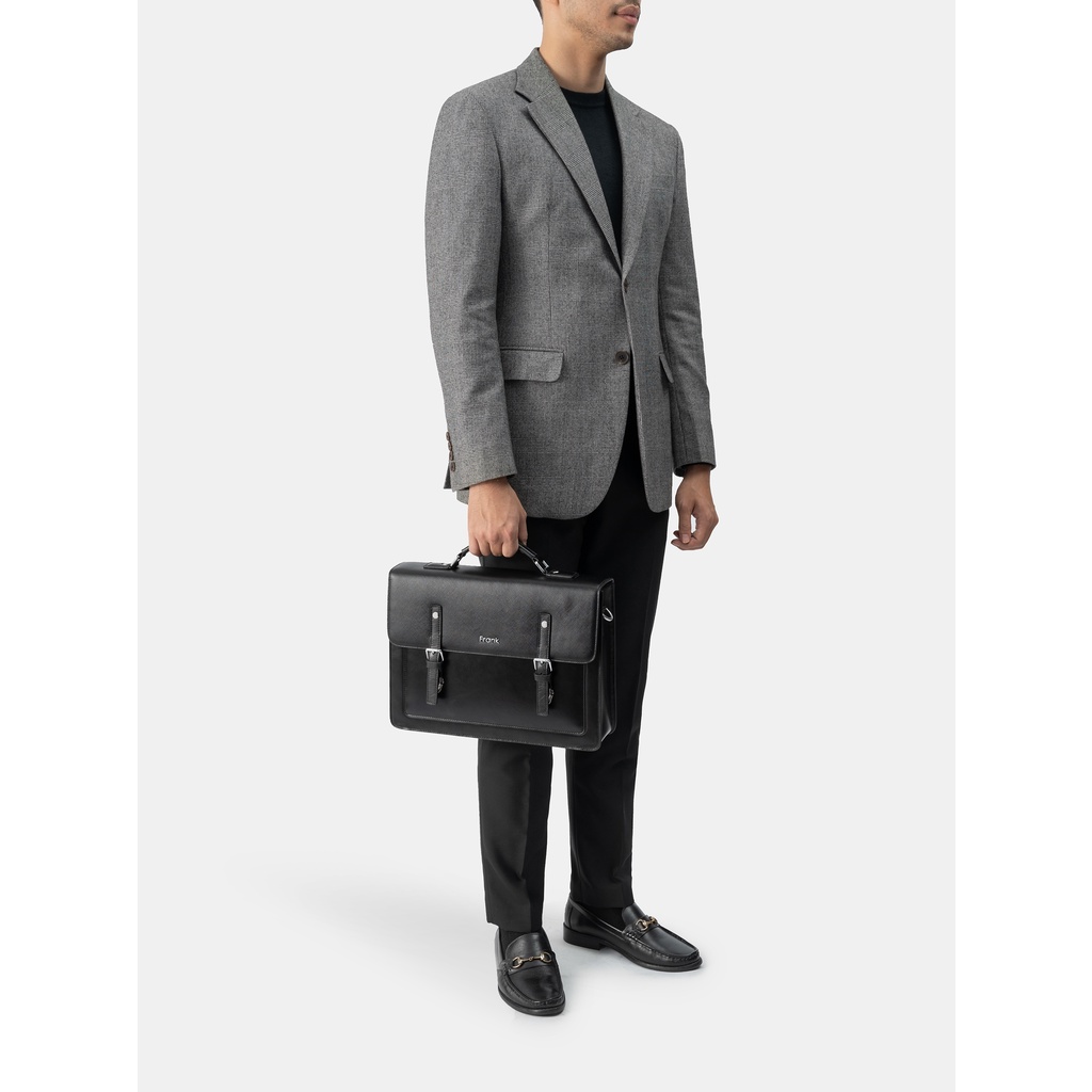 Cặp Đựng Laptop Da Bò Saffiano Cao Cấp FRANK Calvin Business Bag Túi Xách  Da Công Sở Nam Shopee Việt Nam