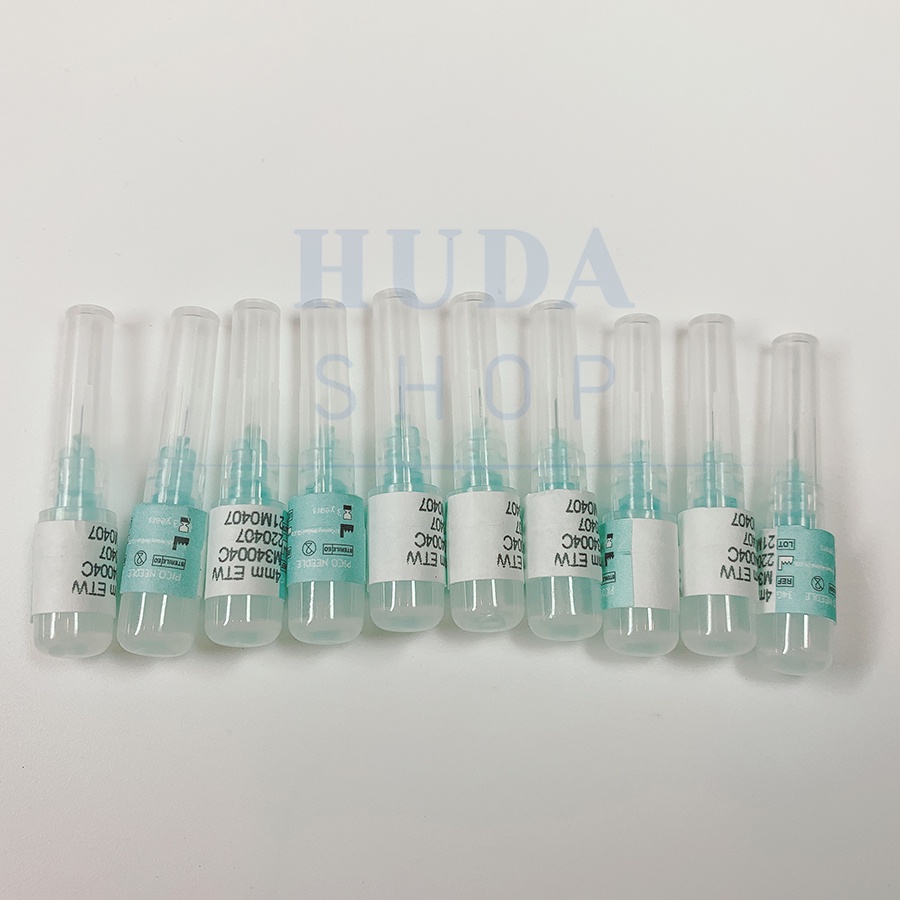 Đầu kim tiêm meso dưỡng chất căng bóng da mesotherapy Sharp Needles 32G, 34G size 4mm
