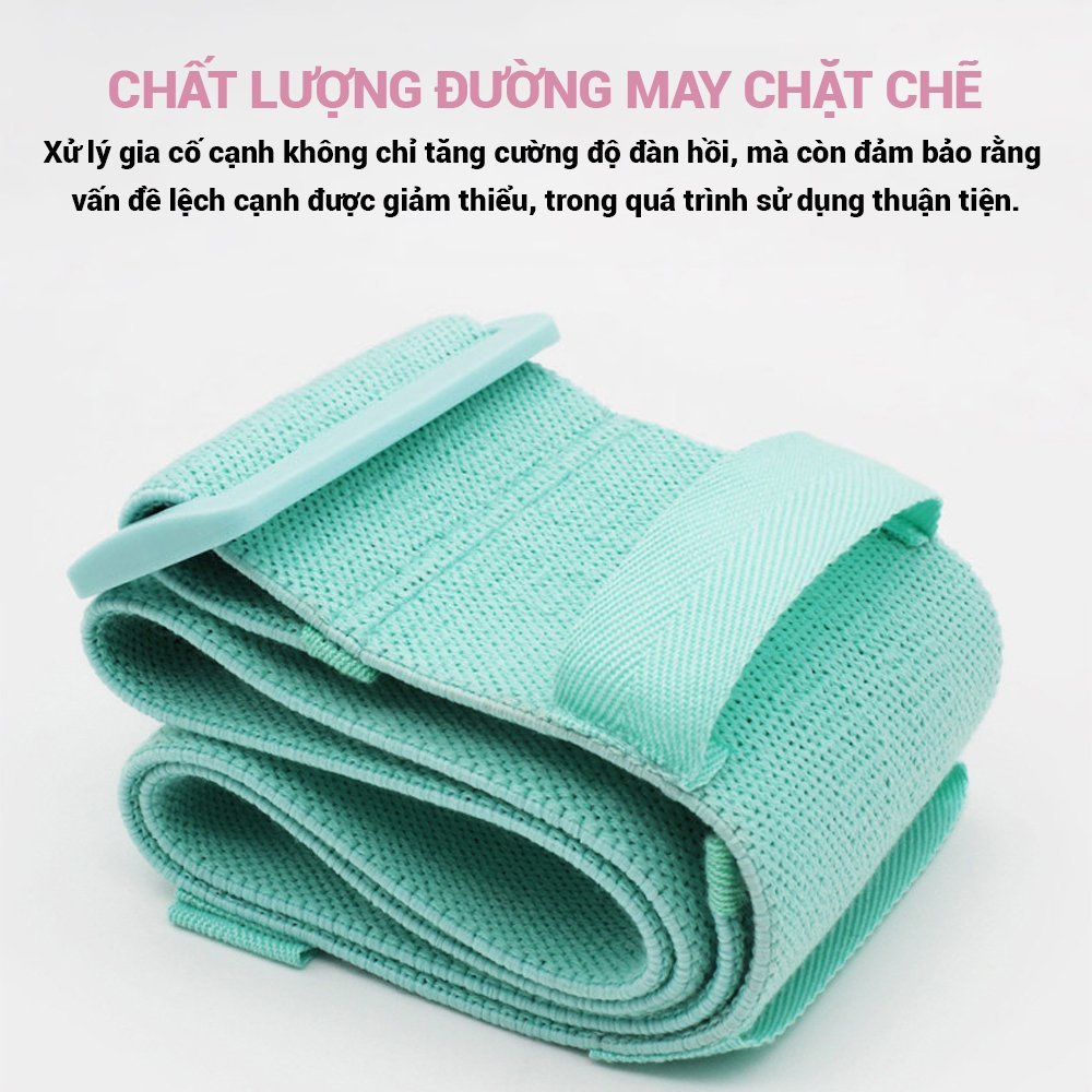 Mô tả Dây kháng lực vải miniband tập mông Aolikes 3604 - 7