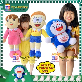 [HÀNG CHUẨN] GỐI ÔM THÚ BÔNG DOREMON NOBITA XUKA CHO BÉ SIÊU DỄ THƯƠNG - GẤU BÔNG HÌNH DOREMON NOBITA XUKA