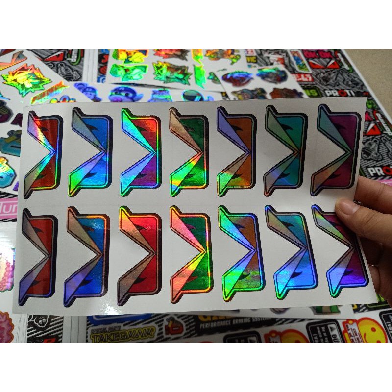 SÉT STICKER CROM 7 MÀU | Shopee Việt Nam