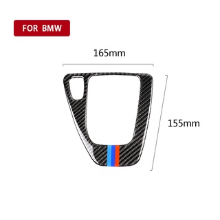 Dành Cho Xe BMW E90 E92 E93 3 Series 2005-2012 Sợi Carbon Nội Thất Ô Tô Bánh Răng Dịch Chuyển Bảng Dán Bao Viền Hộp Số Trang Trí Decal