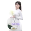 {Hàng Loại 1} Áo dài trắng học sinh cổ vuông 02 tà LỤA MỸ cao cấp truyền thống may sẵn