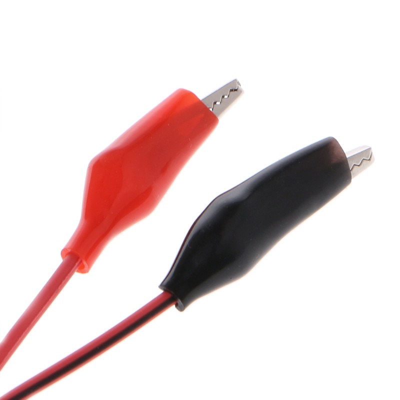 OXXGGKAO Dual Đỏ Đen Thử Nghiệm Dẫn Với Cá Sấu Kẹp Cá Sấu Dây Cáp Nhảy Cá Sấu