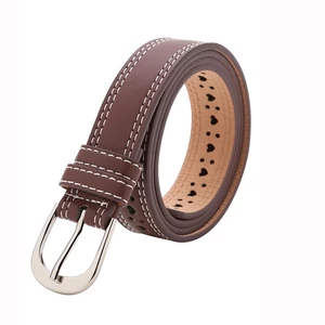 Thắt Lưng Nữ GOAT W0013 Da Tổng Hợp Đen-Nâu
