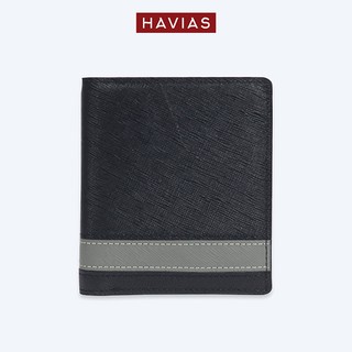 Ví Da Đứng HAVIAS kiểu dáng basic da bò Saffiano 100% nhập khẩu COSVER2