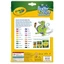 Crayola Supertips bộ 20 cây Bút lông Dễ tẩy rửa, Nét thanh nét đậm