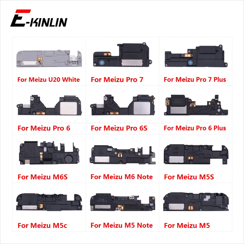 Loa Âm Thanh Buzzer Cho MeiZu U20 Pro 7 6S 6 Plus M6S M6 M5C M5S M5 Note Loa Flex Cable Ringer Thay Thế Các Bộ Phận