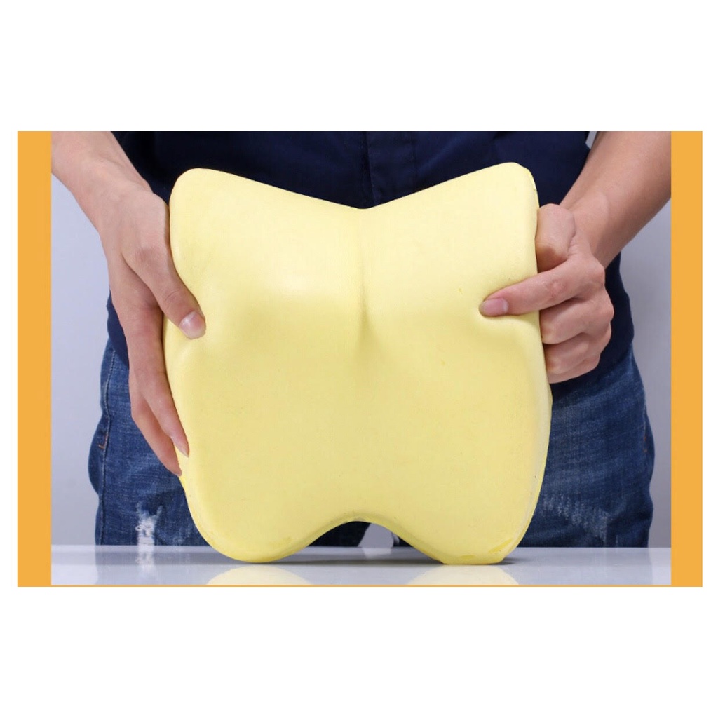 1 gối tựa đầu xe hơi họa tiết hình lá cờ anh, cờ mỹ chất liệu cao su non hoạt tính cao cấp