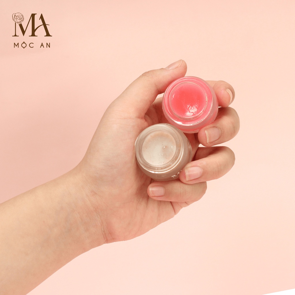Mô tả Combo Giảm Thâm Môi Tẩy Da Chết Dưỡng Hồng Môi Mộc An Với 2 Bước Nhanh Chóng - 6