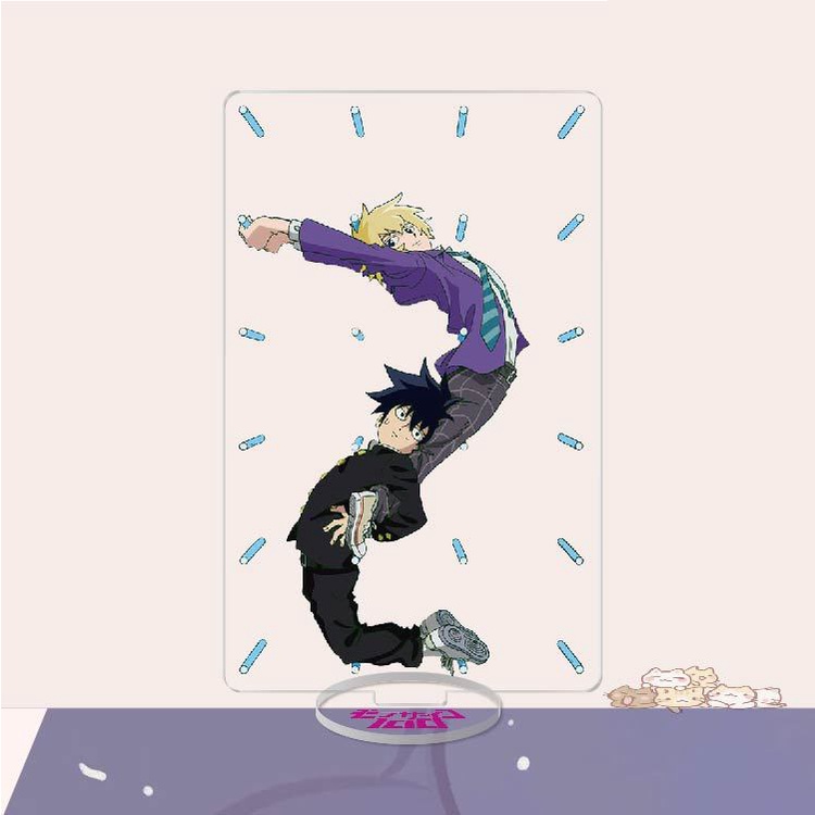 Mô hình standee Mob Psycho 100 tượng mica acrylic anime chibi trang trí ...