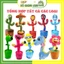 Cây Xương Rồng Nhảy Múa Nhại Giọng Sương Rồng Nhảy Múa Nhiều Bài Kèm Ghi Âm Qùa Tặng SInh Nhật Cho Bé - BỐ KHỦNG LONG