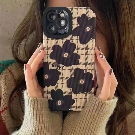 Thích hợp cho màu đen Camellia iPhone 17Promax 15 / 16Promax iphone13 / 14 promax Vỏ điện thoại Apple 12 11 Niche x / xr iphone 17 / 17Promax