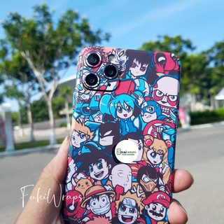 Tấm dán Skin FULL VIỀN Dành Cho 12 Pro Max 11 Pro max X XS XR XSMAX 6Plus 7Plus 8Plus ip5 ip6 ip7 ip8