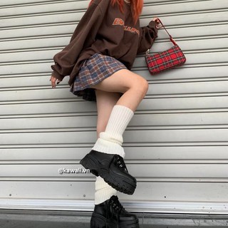 [Có sẵn size nam nữ] ANGEL LEATHER SNEAKERS - GIÀY THỂ THAO MÓC DÂY MÀU ĐEN đế 5cm Kawaii Viet Nam (Ảnh thật tự chụp)