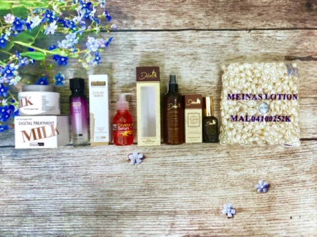 Tinh dầu dưỡng tóc Unique Luxury Serum từ Argan Olive Malaisia 100ml