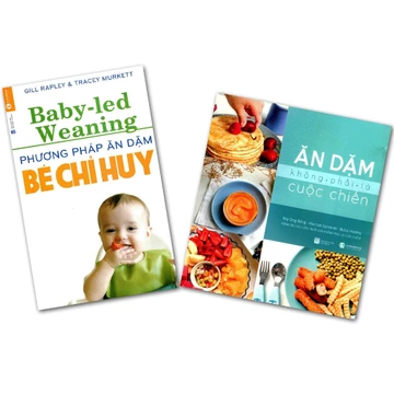 Sách - Phương pháp ăn dặm bé chỉ huy BLW + Ăn dặm không phải là cuộc chiến (lẻ tùy chọn)