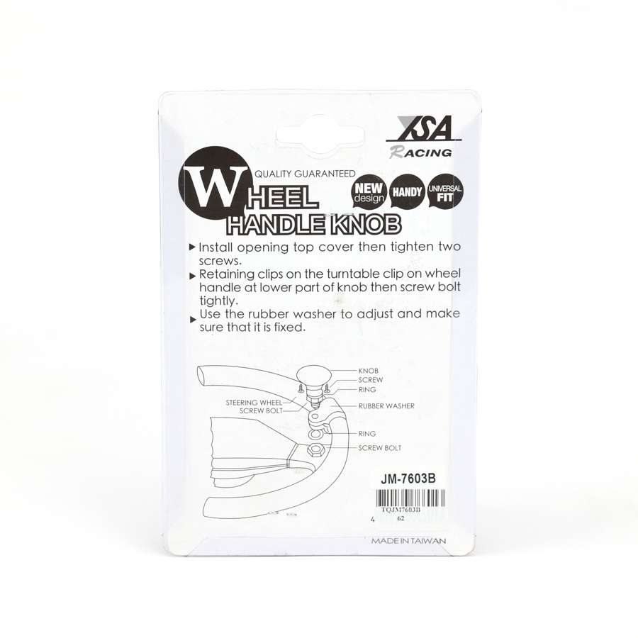 Tay Quay Trợ Lực Vô Lăng Ô Tô CIND JM-7603B Màu Đen -