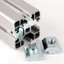 DELMER Búa Đai Ốc T-Track Trượt M3 M4 M5 M6 T Khối Nhôm Hồ Sơ T Khe Cắm Đai Ốc
