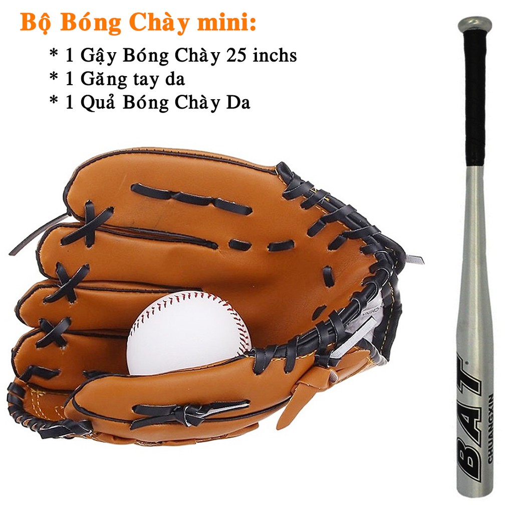 Ảnh Bộ Đồ Chơi Bóng Chày Mini Cho Trẻ Em Từ 5 – 15 Tuổi Chính Hãng Amalife - Kèm Gậy Bóng Chày Cao Cấp 3