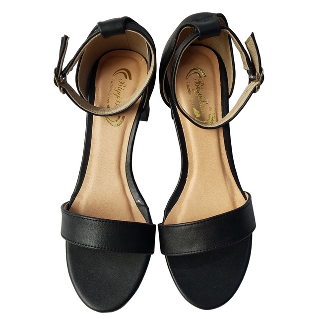 Giày Sandal Cao Gót Nữ Da Bò BIGGBEN HKD275