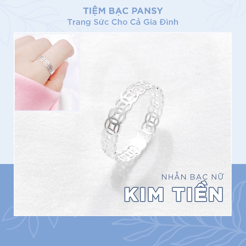 Women's 925 Silver Feng Shui Ring by Tiệm bạc Pansy