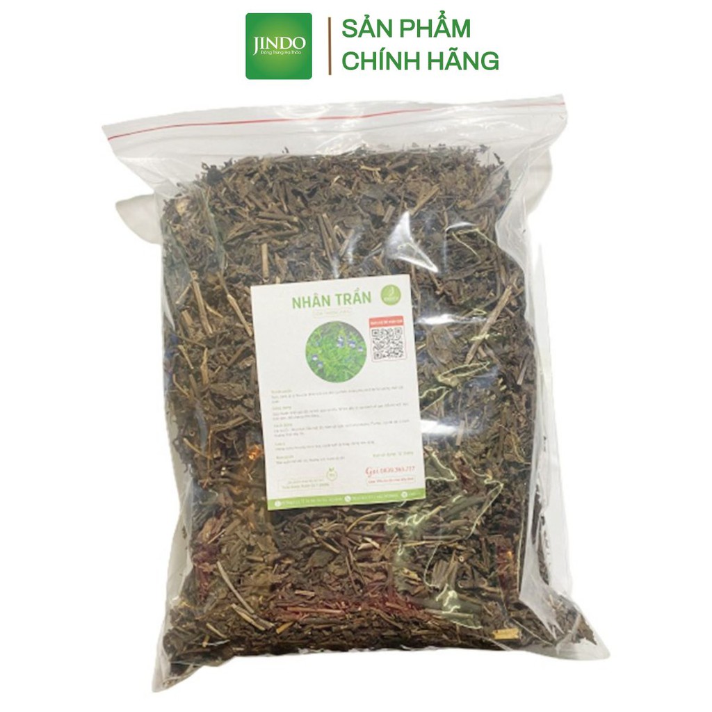 [Mã BMTTC60K giảm đến 60K đơn 50K] Nhân trần khô thượng hạng JINDO 1kg hỗ trợ tốt cho gan