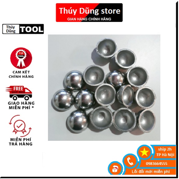 1 kg núm inox (hến inox) trang trí phi 20mm-25mm-30mm | Shopee Việt Nam