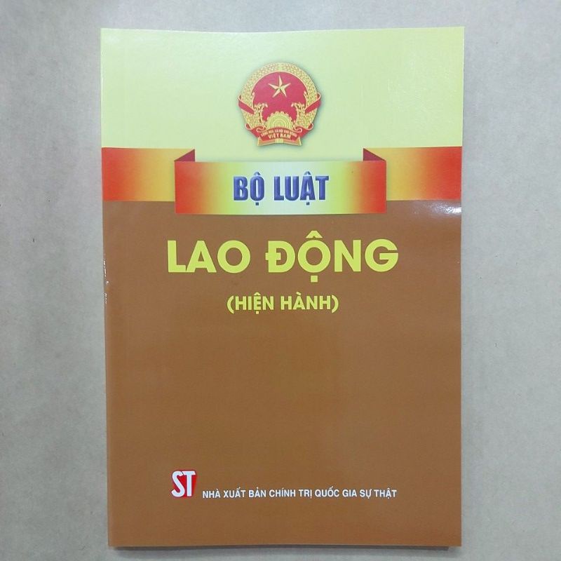 Ảnh Sách - Bộ luật lao động (Hiện hành) (NXB Chính trị quốc gia Sự thật) 2