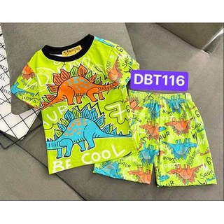 [7-10kg] Set đồ bộ thun lạnh in 3D loại 1 mềm mịn mát họa tiết bao cưng cho bé nhỏ