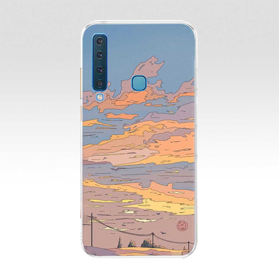 Ốp Điện Thoại TPU Dẻo In Họa Tiết Thời Trang Xinh Xắn Cho Samsung Galaxy a9 2018 a9 pro J1 2016 J1 ACE