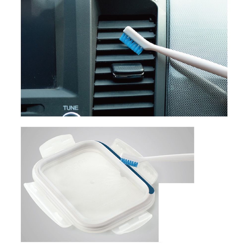 [ETM415] Bộ 2 bàn chải vệ sinh các khe, vệ sinh bàn phím máy tính LocknLock