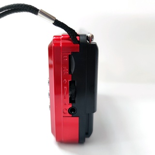 Loa đài FM bluetooth BKK KK50BT có khe thẻ nhớ/ USB/ Tai nghe/ Đèn pin - pin sạc 18650