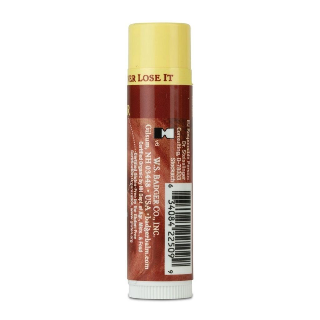 Mô tả Son dưỡng môi hữu cơ Vanilla Madagascar BADGER Lip Balm USDA Organic - 4.2g - 2