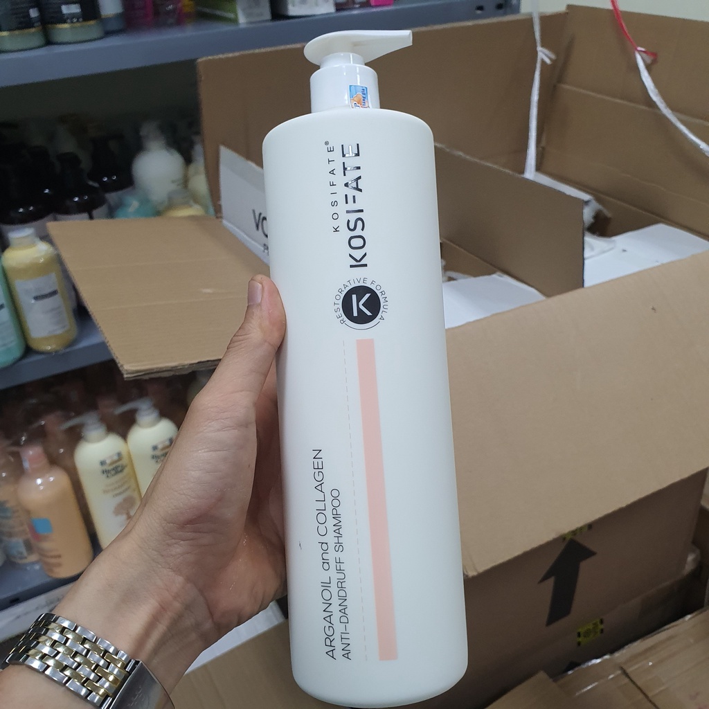 Dầu Gội xả dưỡng sinh KOSIFATE 500ml - 1000ml giúp giảm rụng tóc, giảm gàu, giảm dầu